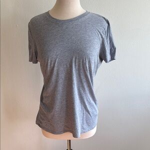 Vince Heathered Light Blue Short Sleeve Tee